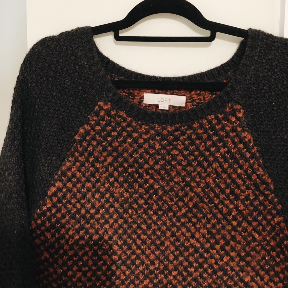 Loft woven sweater